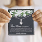 New Mom (Mother in Law) From Bride Alluring Beauty Necklace - Love You This Much