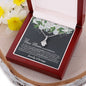 New Mom (REVERSE) From Groom Alluring Beauty Necklace - Love You This Much