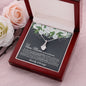 New Mom (REVERSE) From Groom Alluring Beauty Necklace - Love You This Much