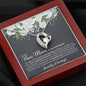 New Mom Wedding Forever Love Necklace - Love You This Much