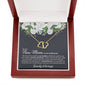 New Mom Wedding Solid Gold Necklace - Love You This Much