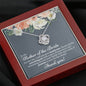New Mother of The Bride (from Groom) Love Knot Necklace - Love You This Much