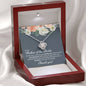 New Mother of The Bride (from Groom) Love Knot Necklace - Love You This Much