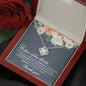 New Mother of The Bride (from Groom) Love Knot Necklace - Love You This Much
