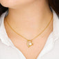 New Unbiologcial Sister Forever Love Necklace - Love You This Much
