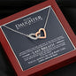 Our Daughter (Last Breath) Interlocking Hearts Necklace - Love You This Much