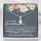 Our Granddaughter Alluring Beauty Necklace - Love You This Much