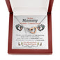 Our Mommy (Tummy) Christmas Interlocking Hearts Necklace - Love You This Much