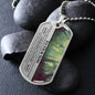 Our Son Cherished Chapters Dog Tag Necklace - Love You This Much