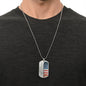 Our Son Wedding (Parents) Dog Tag Necklace - Love You This Much