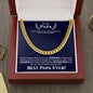 Papa Cuban Chain Necklace - Love You This Much