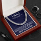 Papa Cuban Chain Necklace - Love You This Much