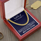 Papa Cuban Chain Necklace - Love You This Much
