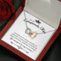 Para Mi Estupenda Hija Interlocking Hearts Necklace - Love You This Much