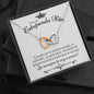 Para Mi Estupenda Hija Interlocking Hearts Necklace - Love You This Much