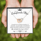 Para Mi Estupenda Hija Interlocking Hearts Necklace - Love You This Much