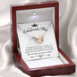 Para Mi Estupenda Hija Interlocking Hearts Necklace - Love You This Much