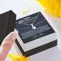 Personalized 10th Anniversary Alluring Beauty Necklace - Love You This Much
