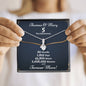 Personalized 5 Year Anniversary Alluring Beauty Necklace - Love You This Much