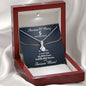 Personalized 5 Year Anniversary Alluring Beauty Necklace - Love You This Much
