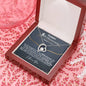 Personalized 8th Anniversary Forever Love necklace - Love You This Much