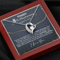 Personalized 8th Anniversary Forever Love necklace - Love You This Much