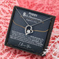 Personalized 8th Anniversary Forever Love necklace - Love You This Much