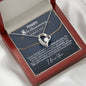 Personalized 8th Anniversary Forever Love necklace - Love You This Much