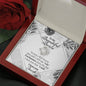 Personalized Beautiful Bride Love Knot Necklace - Love You This Much