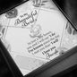Personalized Beautiful Bride Love Knot Necklace - Love You This Much