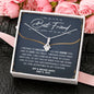 Personalized Best Friend (Groom to Bride) Alluring Beauty Necklace - Love You This Much