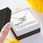Personalized Best Friend Interlocking Necklace - Love You This Much