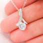 Personalized Birthday during Pandemic Alluring Beauty Necklace - Love You This Much