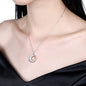 Personalized Daughter Moon & Back Necklace - Love You This Much