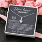 Personalized Future Lawyer Alluring Beauty Necklace - Love You This Much