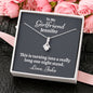 Personalized Girlfriend "One Night Stand" Alluring Beauty Necklace - Love You This Much