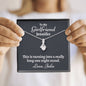 Personalized Girlfriend "One Night Stand" Alluring Beauty Necklace - Love You This Much