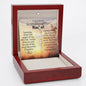 Personalized Granddaughter Faith Cross Necklace - Love You This Much