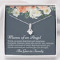 Personalized Mama of an Angel Alluring Beauty Necklace - Love You This Much