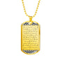 Personalized Morse Code Promise Necklace For Men - Love You This Much