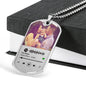 Personalized Our Song Dog Tag Necklace - Love You This Much