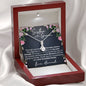 Personalized Sister Of The Groom Alluring Beauty Necklace - Love You This Much