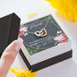 Personalized Sobriety Interlocking Hearts Necklace - Love You This Much