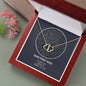 Personalized Star Map Everlasting Love Necklace - Love You This Much