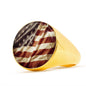 Rustic American Flag Ring - Love You This Much