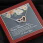 Sister (Mother's Day) Interlocking Hearts Necklace - Love You This Much