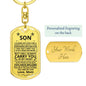 Son Carry You Keychain - Love You This Much