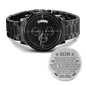 Son Carry You Love Mom Black Watch - Love You This Much