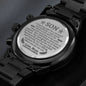 Son Carry You Love Mom Black Watch - Love You This Much