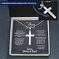 Son Graduation (Love Mom and Dad) Ball Chain Necklace - Love You This Much